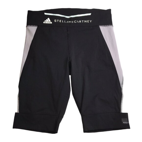 Stella McCartney Adidas Bike Yoga Shorts Black. Athletic. Sports. Fitness.